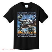 Bombardiro Crocodilo - Italian Brainrot Meme Kids T-Shirt thumb 0