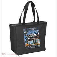 Bombardiro Crocodilo - Italian Brainrot Meme Tote Bag thumb 2
