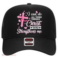 Breast Cancer I Can Do All Things Through Christ Hat thumb 0