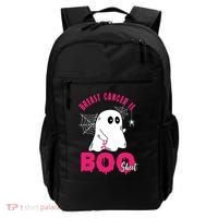 Breast Cancer Is Boo Sheet Halloween Ghost Backpack thumb 0