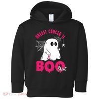 Breast Cancer Is Boo Sheet Halloween Ghost Toddler Hoodie thumb 0