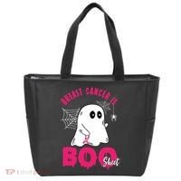 Breast Cancer Is Boo Sheet Halloween Ghost Tote Bag thumb 0