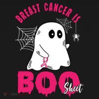 Breast Cancer Is Boo Sheet Halloween Ghost Tote Bag thumb 4