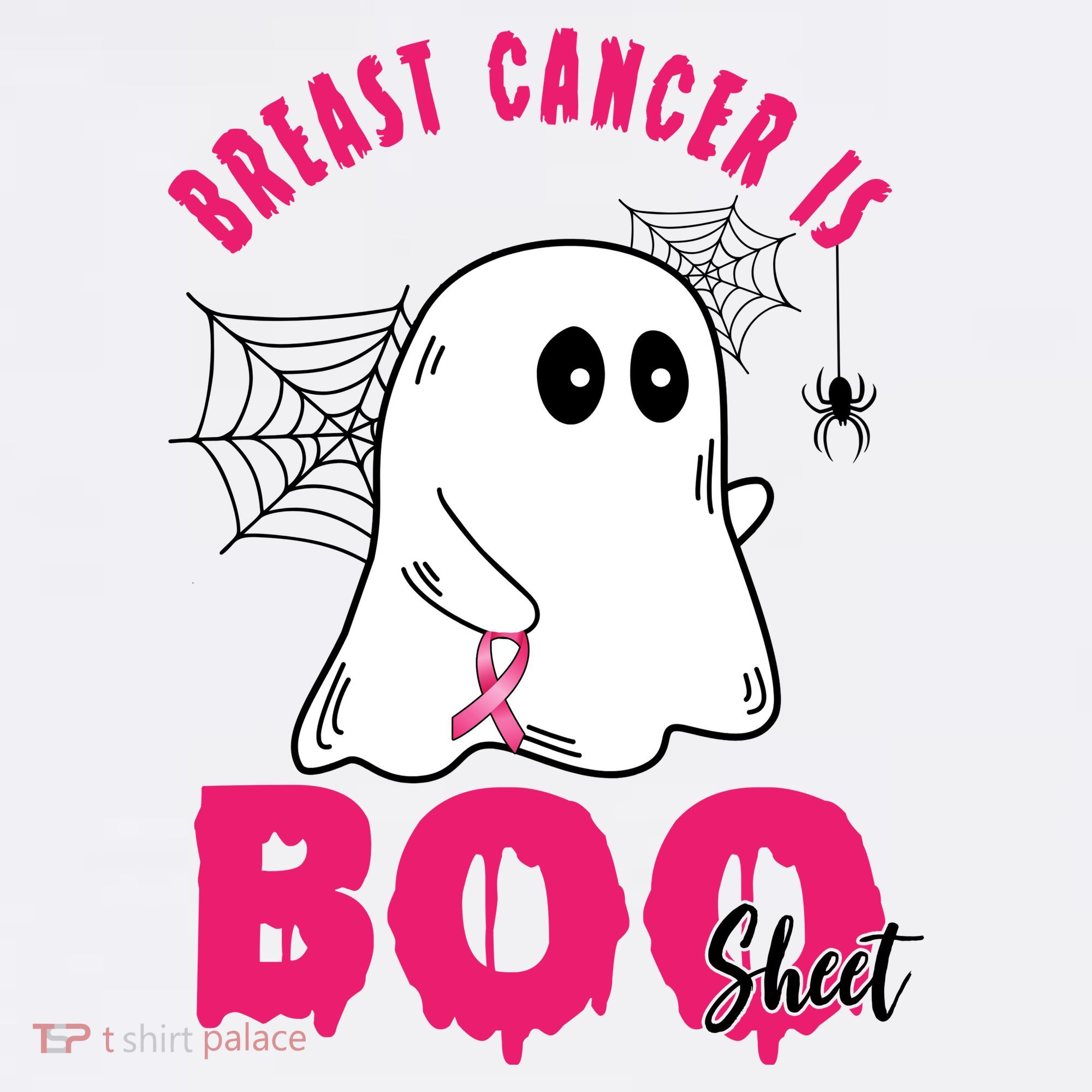 Breast Cancer Is Boo Sheet Halloween Ghost Hoodie