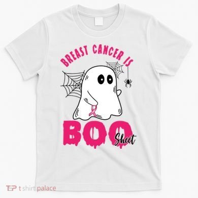 Breast Cancer Is Boo Sheet Halloween Ghost T-Shirt