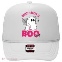 Breast Cancer Is Boo Sheet Halloween Ghost Hat thumb 0