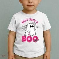 Breast Cancer Is Boo Sheet Halloween Ghost Toddler T-Shirt thumb 2
