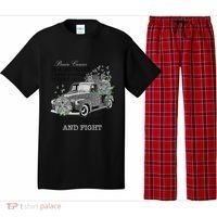 Brain Cancer Is A Journey Brain Cancer Awareness Gift Pajama Set thumb 0
