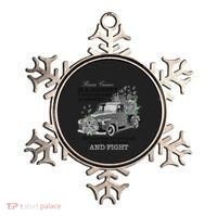 Brain Cancer Is A Journey Brain Cancer Awareness Gift Ornament thumb 0