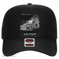 Brain Cancer Is A Journey Brain Cancer Awareness Gift Hat thumb 0