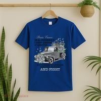 Brain Cancer Is A Journey Brain Cancer Awareness Gift T-Shirt thumb 2