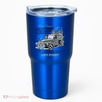 Brain Cancer Is A Journey Brain Cancer Awareness Gift Tumbler thumb 0