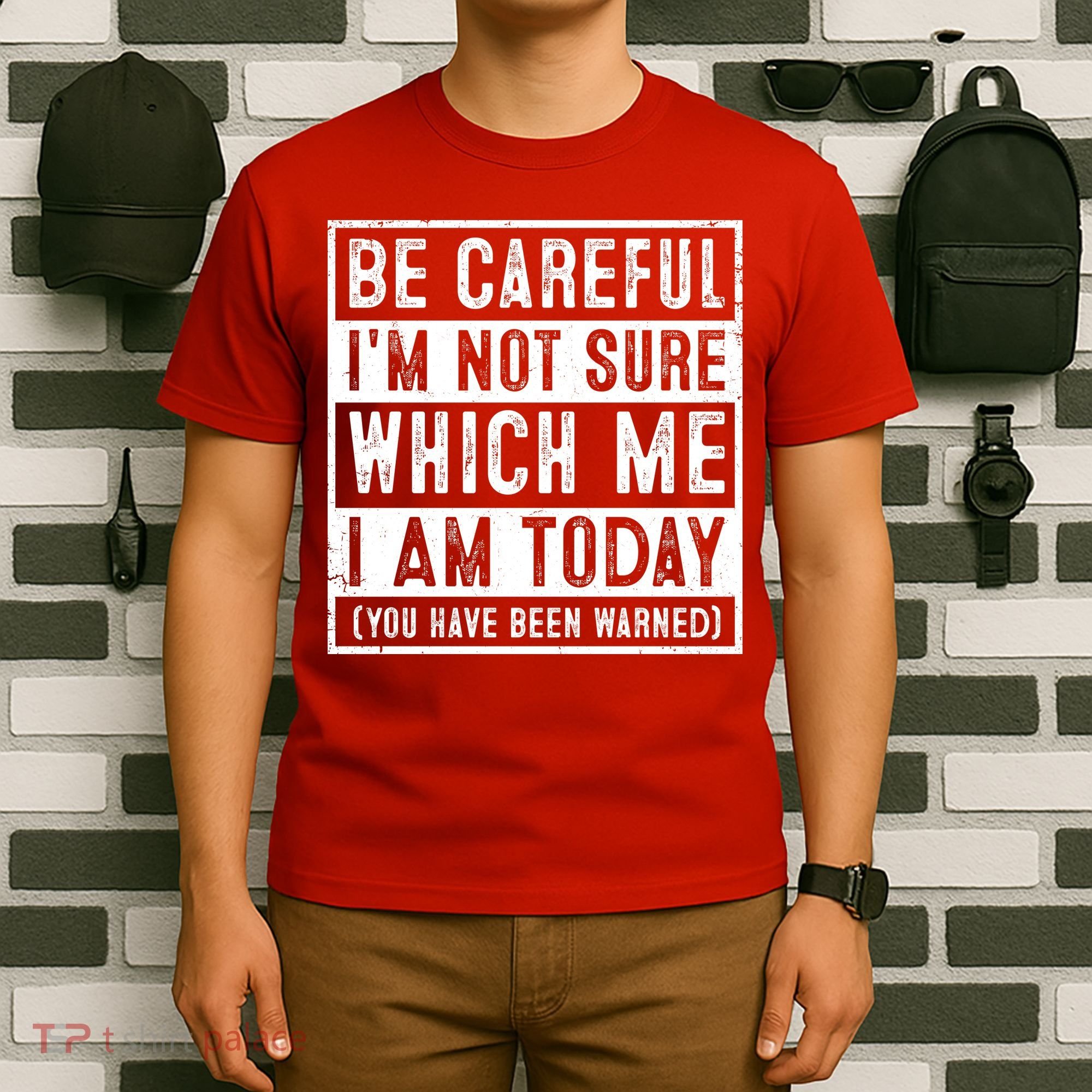 Be Careful I'm Not Sure Which Me I Am Today You Have Been Warned T-Shirt