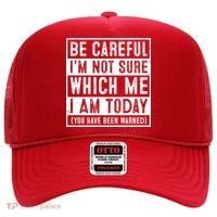 Be Careful I'm Not Sure Which Me I Am Today You Have Been Warned Hat thumb 0
