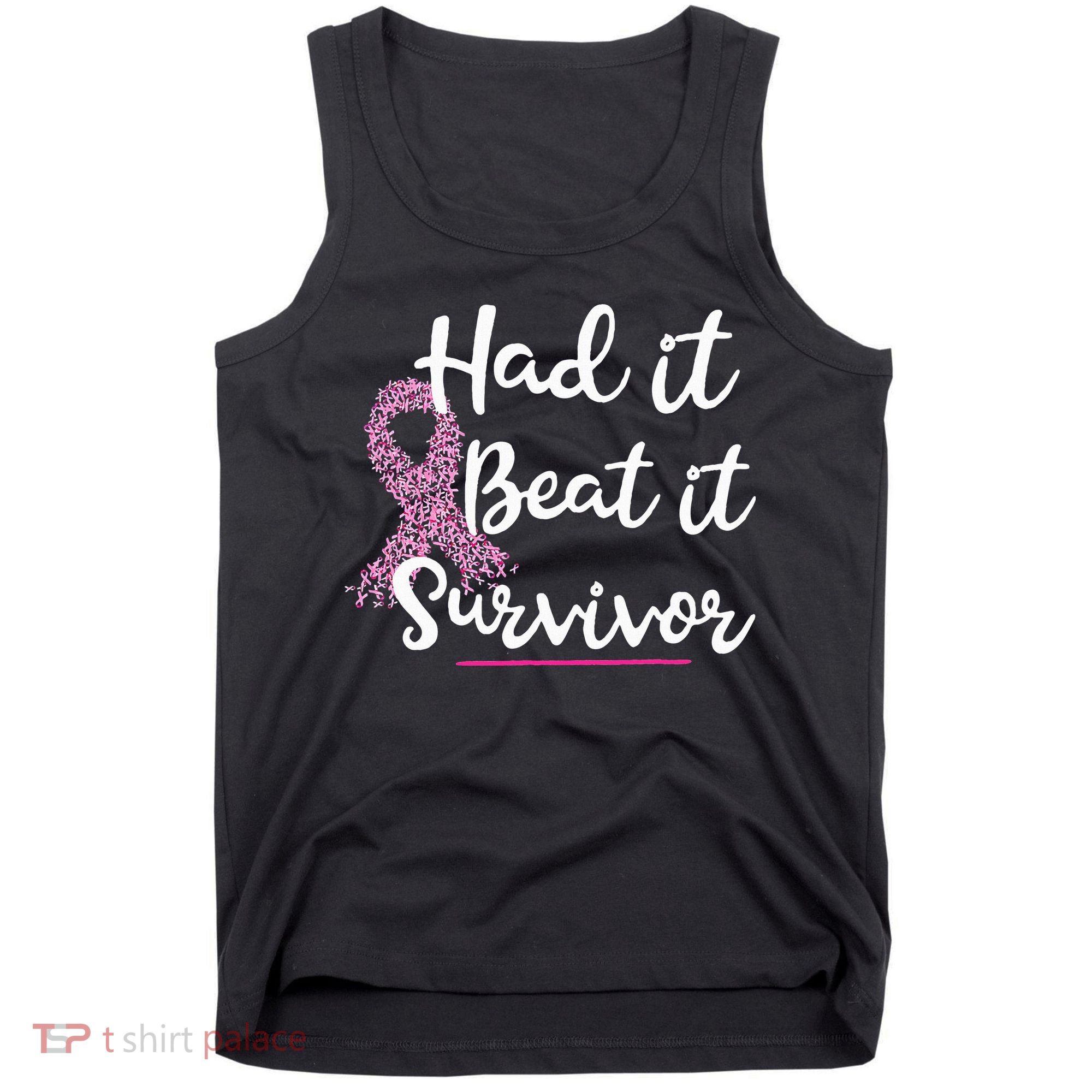 Breast Cancer I Had It I Beat It Survivor Pink Ribbon Gift Tank Top