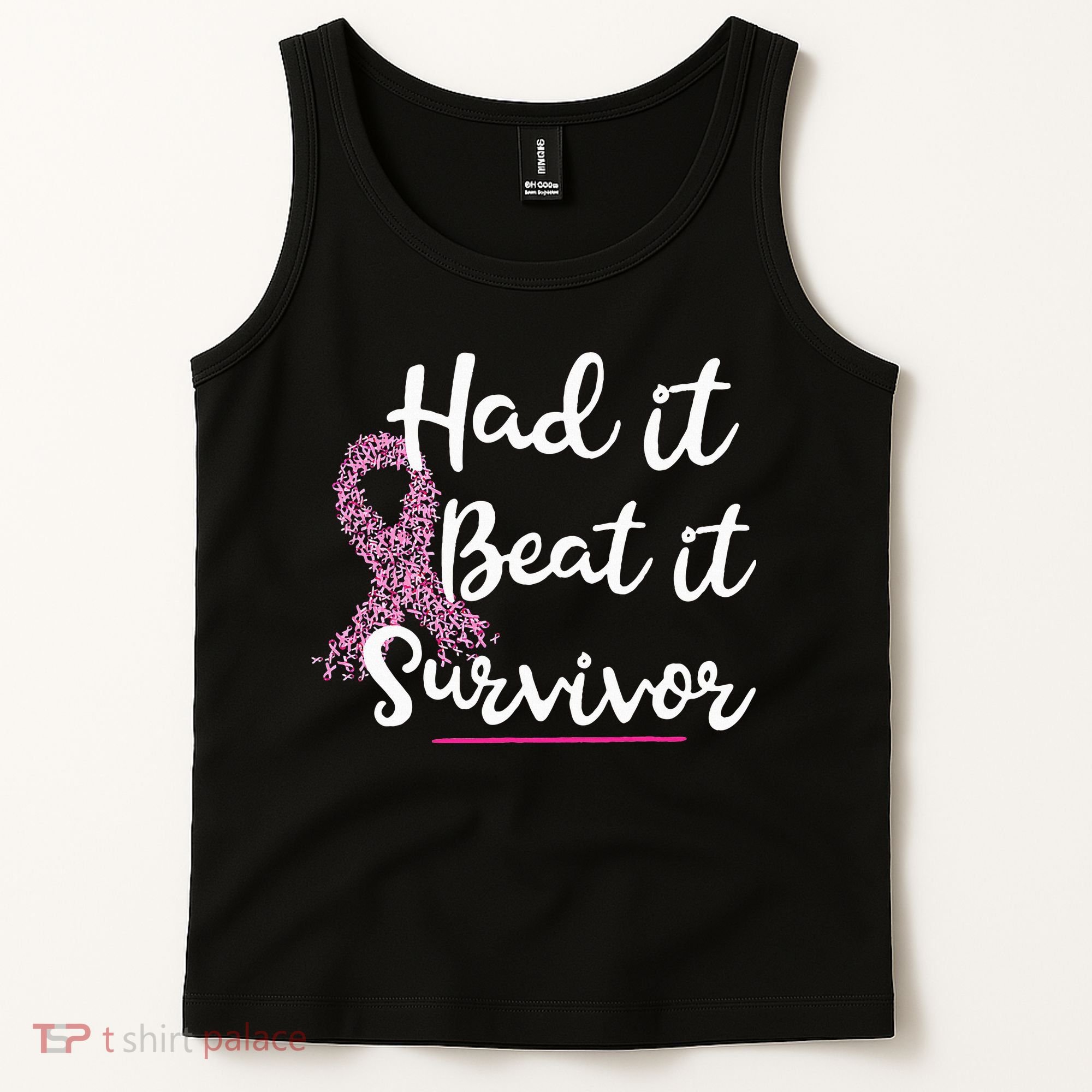 Breast Cancer I Had It I Beat It Survivor Pink Ribbon Gift Tank Top