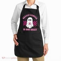 Breast Cancer Is Boo Sheet October Awareness Apron thumb 2