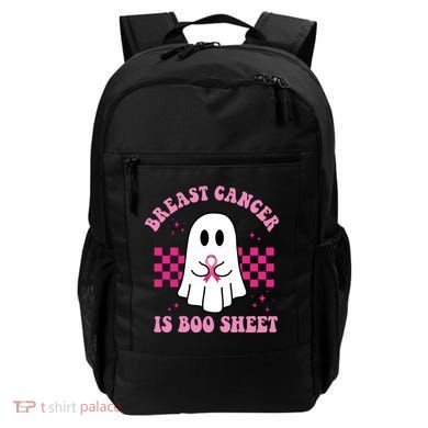 Breast Cancer Is Boo Sheet October Awareness Backpack