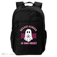 Breast Cancer Is Boo Sheet October Awareness Backpack thumb 0