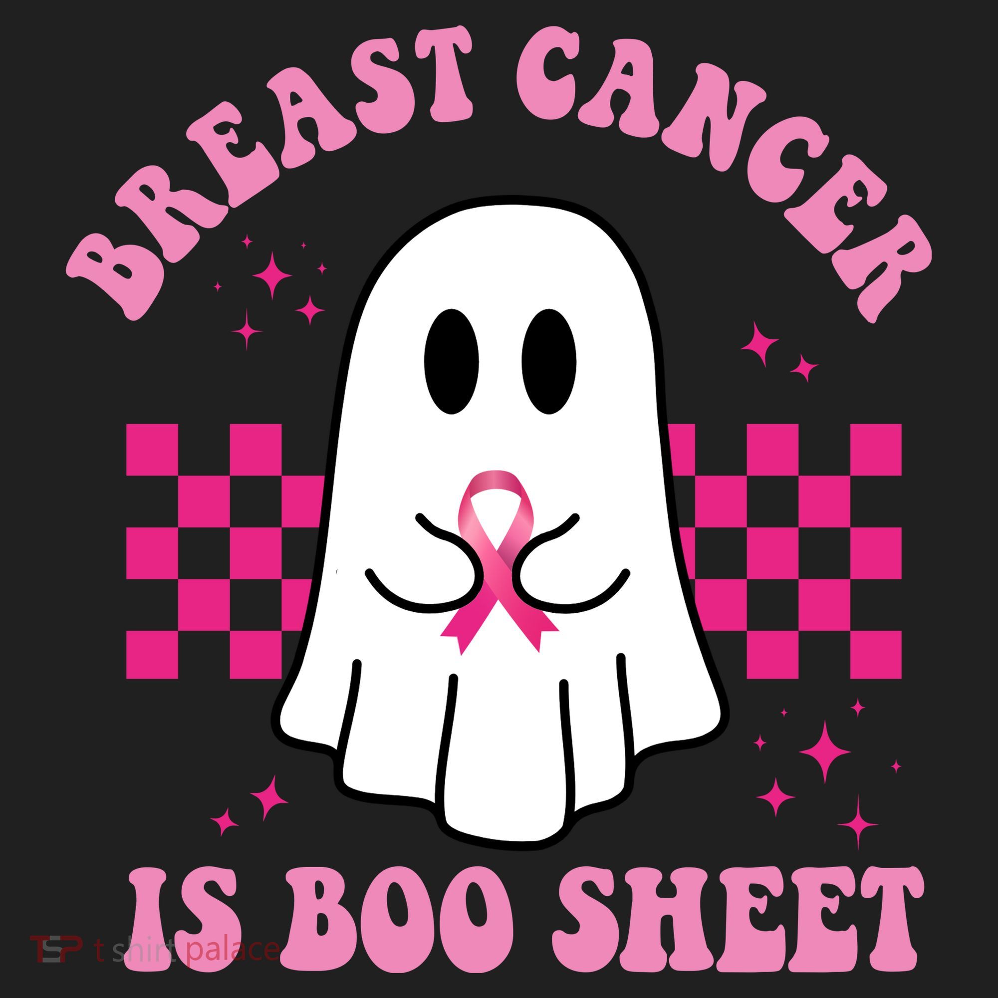 Breast Cancer Is Boo Sheet October Awareness Beanie