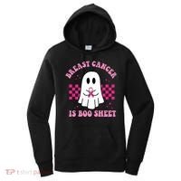Breast Cancer Is Boo Sheet October Awareness Women's Hoodie thumb 0