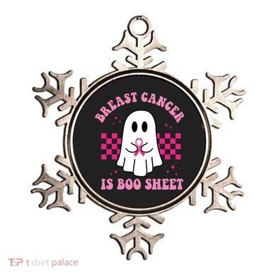 Breast Cancer Is Boo Sheet October Awareness Ornament