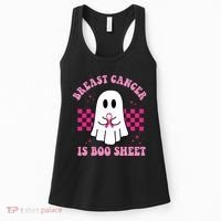 Breast Cancer Is Boo Sheet October Awareness Women's Tank Top thumb 0