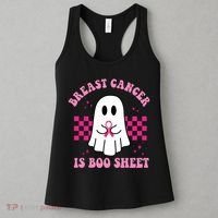 Breast Cancer Is Boo Sheet October Awareness Women's Tank Top thumb 3