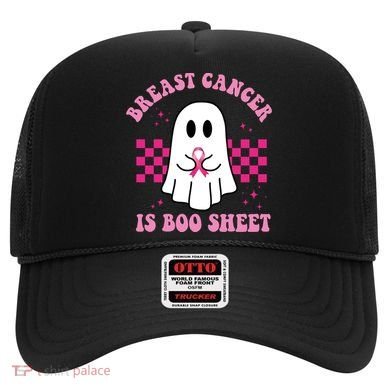 Breast Cancer Is Boo Sheet October Awareness Hat