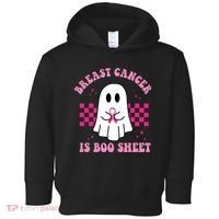 Breast Cancer Is Boo Sheet October Awareness Toddler Hoodie thumb 0