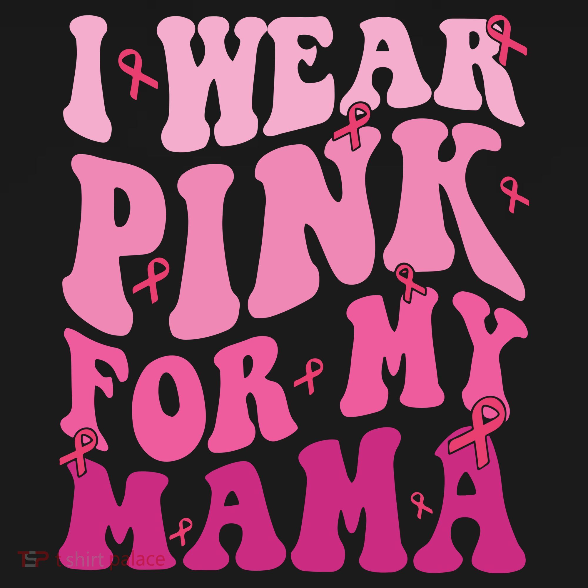 Breast Cancer I Wear Pink For My Mama Visor