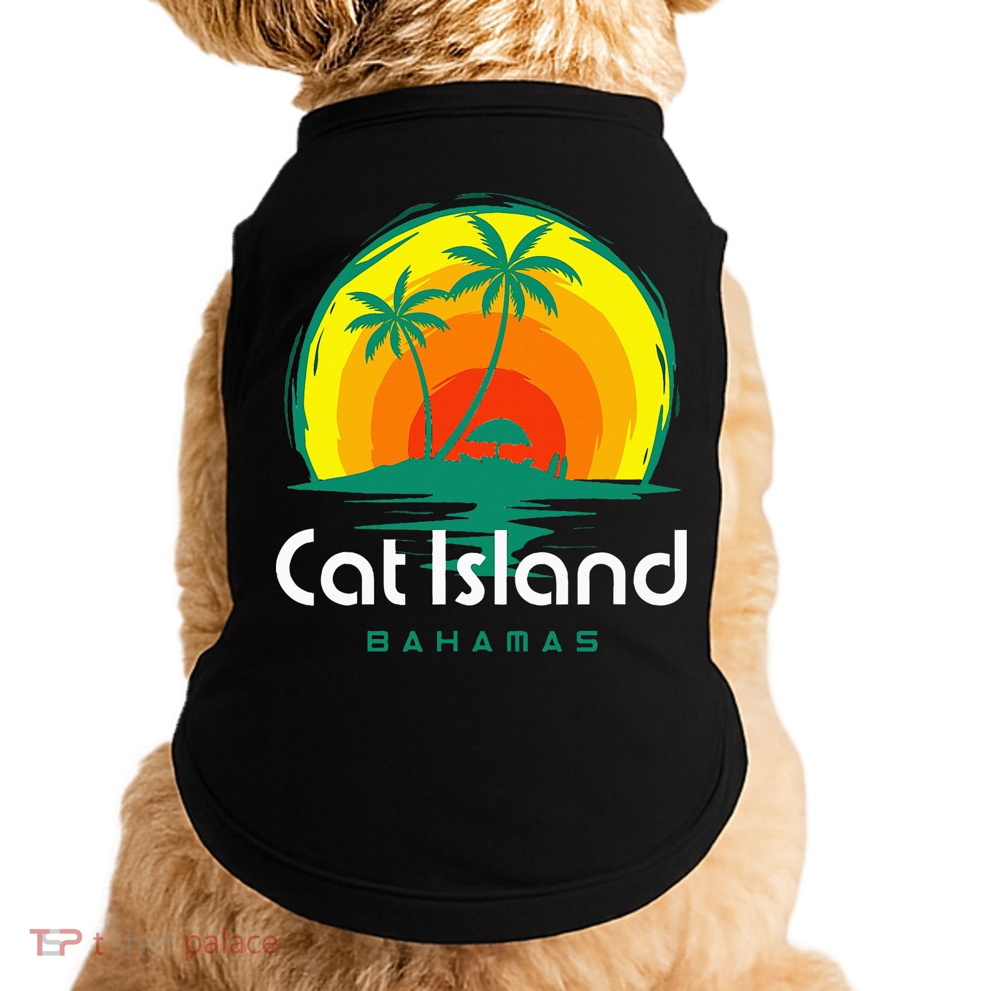 Bahamas Cat Island Doggie Tank