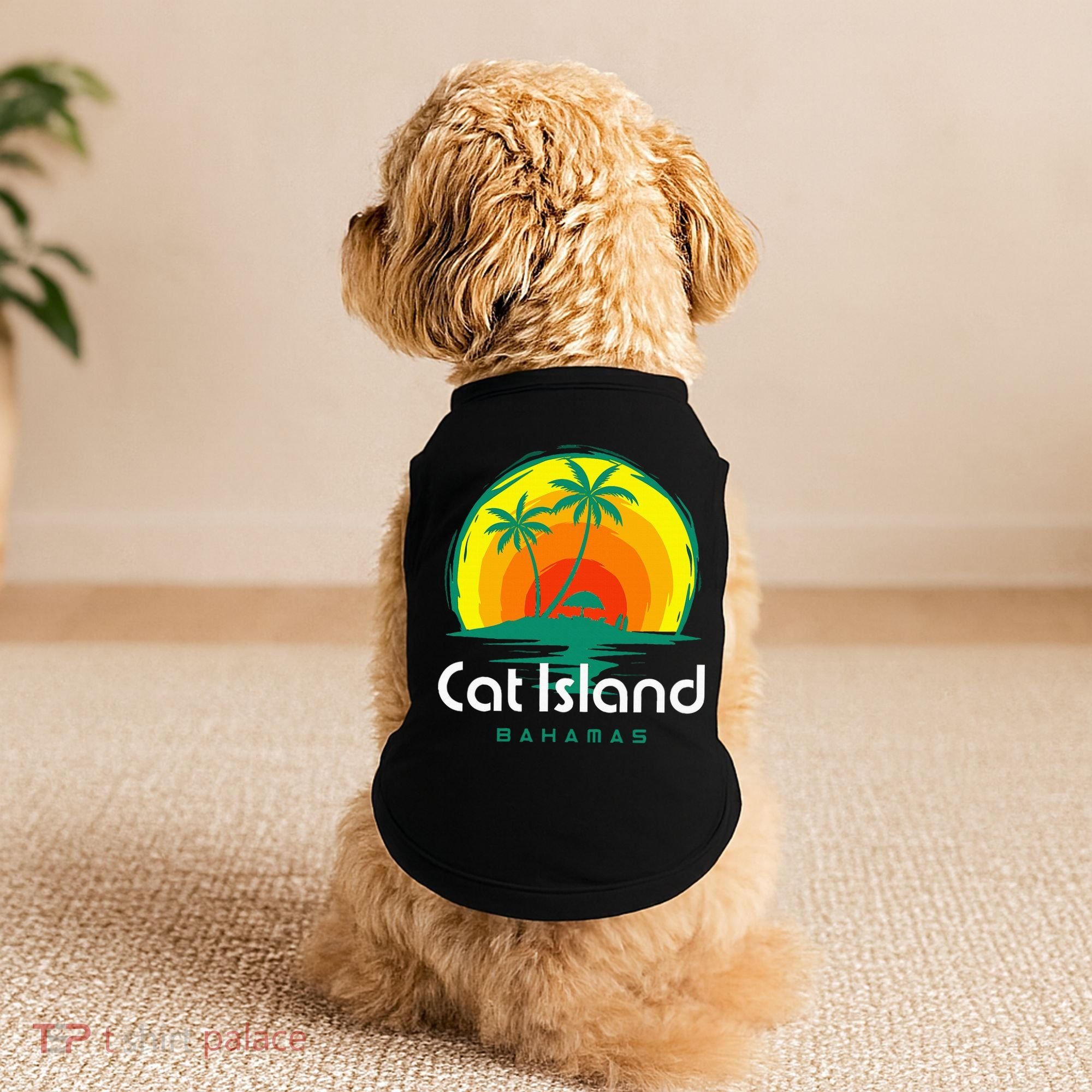 Bahamas Cat Island Doggie Tank