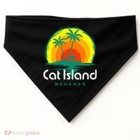 Bahamas Cat Island USA-Made Doggie Bandana thumb 0