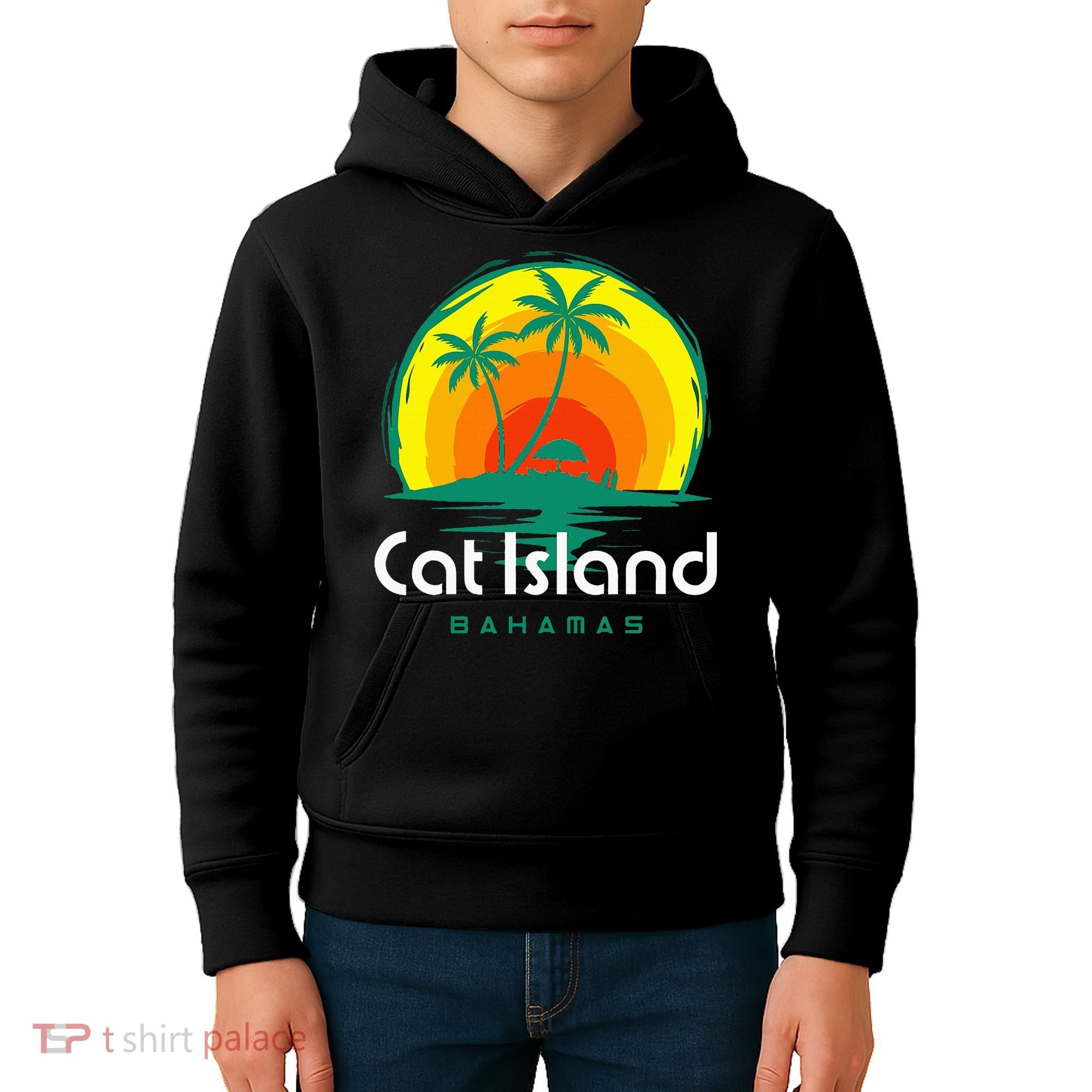 Bahamas Cat Island Kids Hoodie