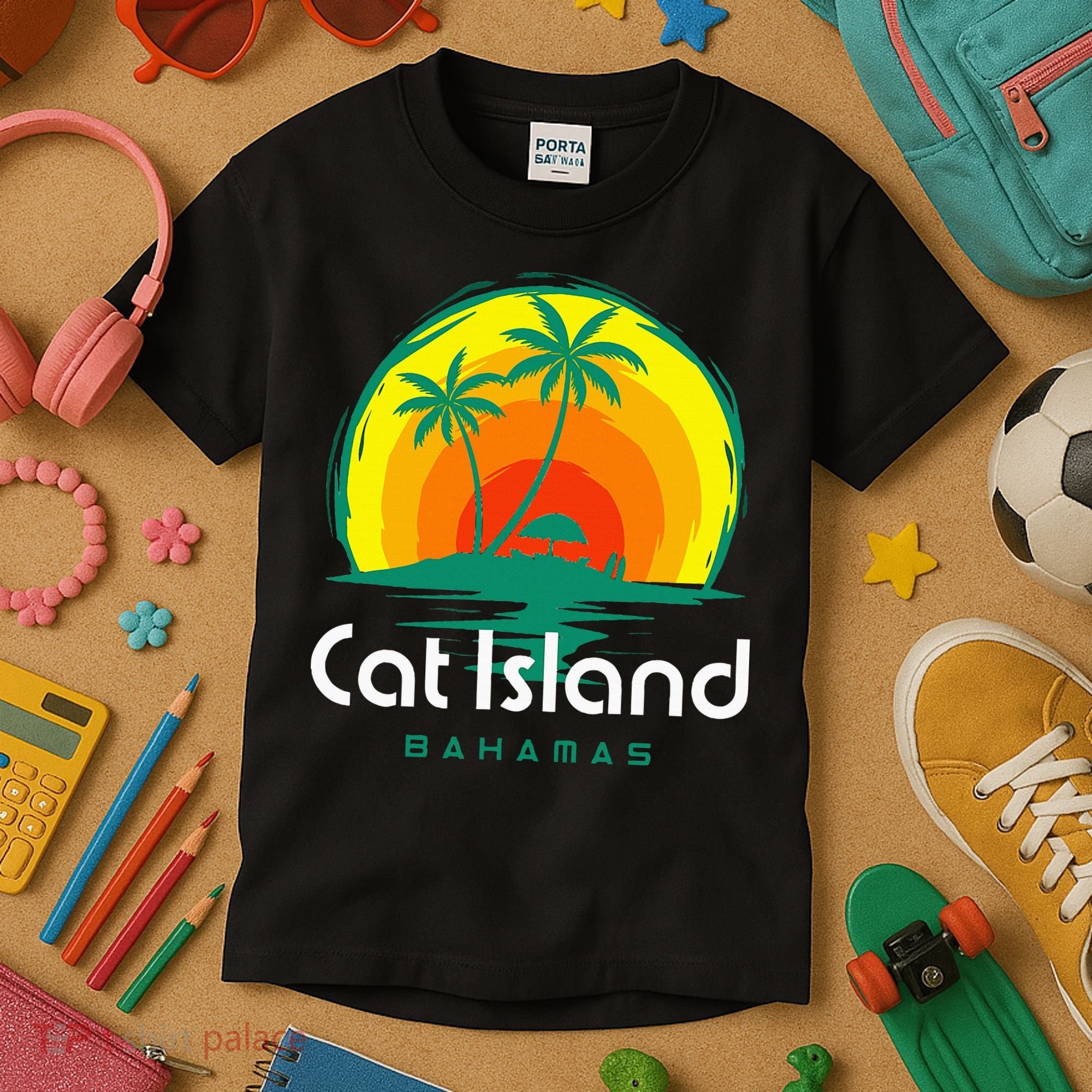 Bahamas Cat Island Kids T-Shirt