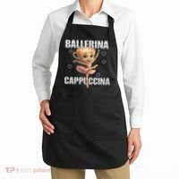 Ballerina Cappuccina - Italian Brainrot Meme Apron thumb 2