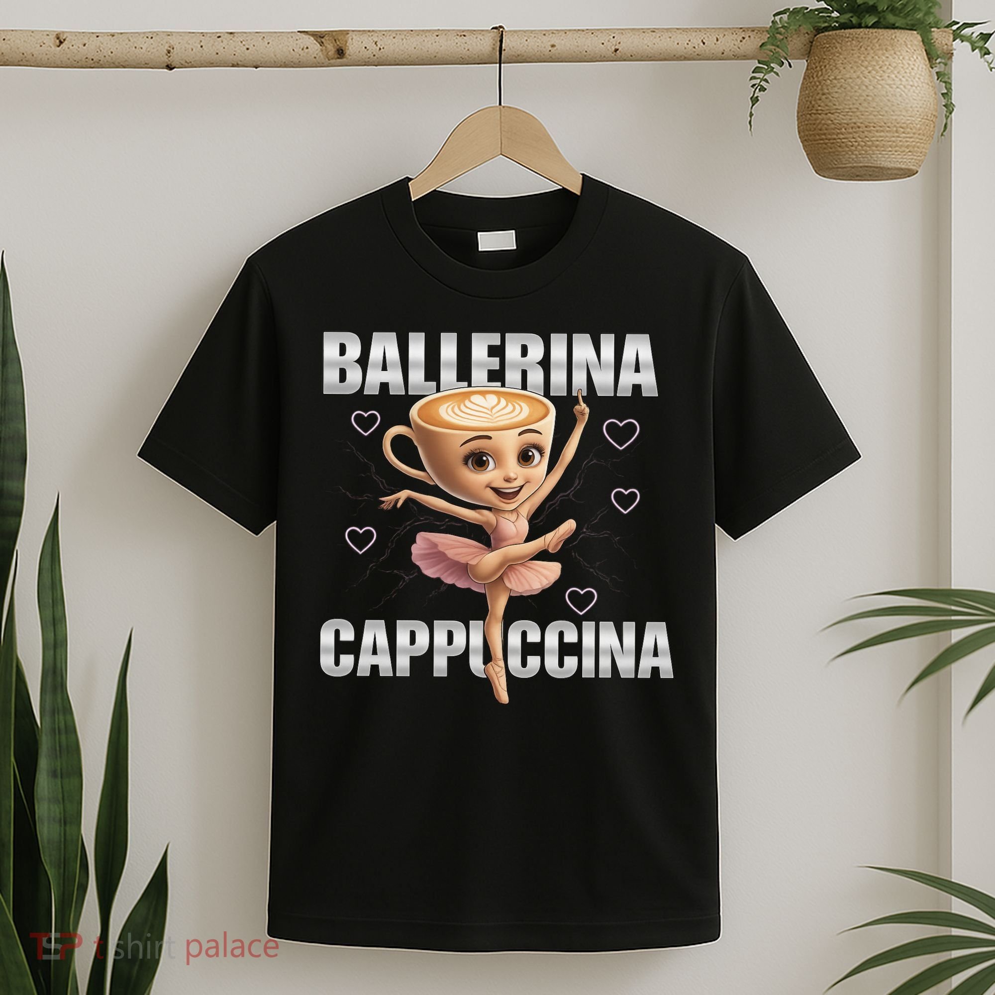 Ballerina Cappuccina - Italian Brainrot Meme T-Shirt