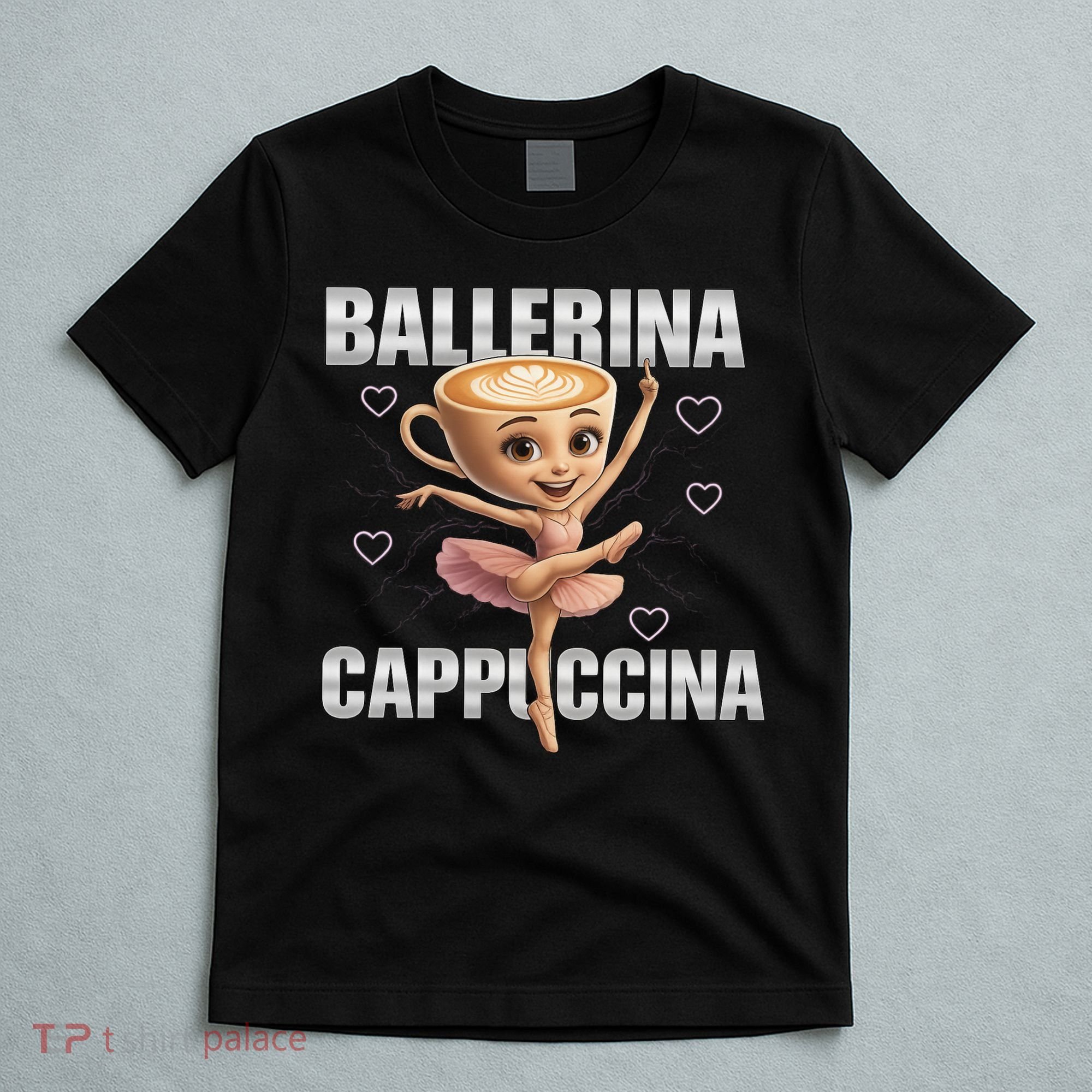 Ballerina Cappuccina - Italian Brainrot Meme T-Shirt