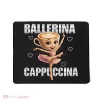 Ballerina Cappuccina - Italian Brainrot Meme Mousepad thumb 0