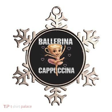 Ballerina Cappuccina - Italian Brainrot Meme Ornament