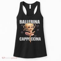 Ballerina Cappuccina - Italian Brainrot Meme Women's Tank Top thumb 0