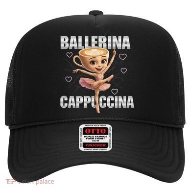 Ballerina Cappuccina - Italian Brainrot Meme Hat