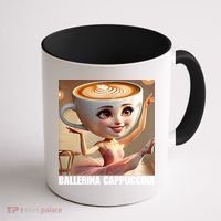 Ballerina Cappuccina - Italian Brainrot Meme  Coffee Mug thumb 1