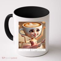Ballerina Cappuccina - Italian Brainrot Meme  Coffee Mug thumb 0