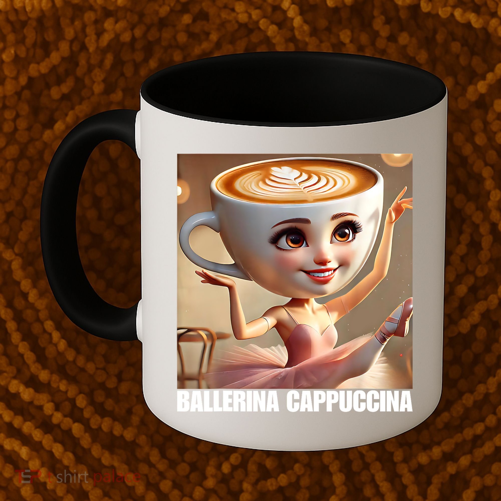 Ballerina Cappuccina - Italian Brainrot Meme  Coffee Mug
