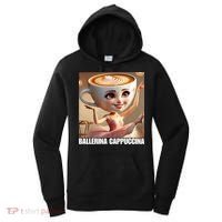 Ballerina Cappuccina - Italian Brainrot Meme  Women's Hoodie thumb 0