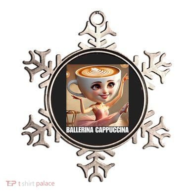 Ballerina Cappuccina - Italian Brainrot Meme  Ornament