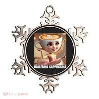 Ballerina Cappuccina - Italian Brainrot Meme  Ornament thumb 0