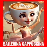 Ballerina Cappuccina - Italian Brainrot Meme  Santa Hat thumb 1